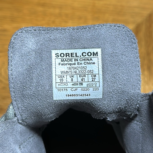 SOREL Women's Evie Lace Waterproof Suede Ankle Bootie - Picture 15 of 15